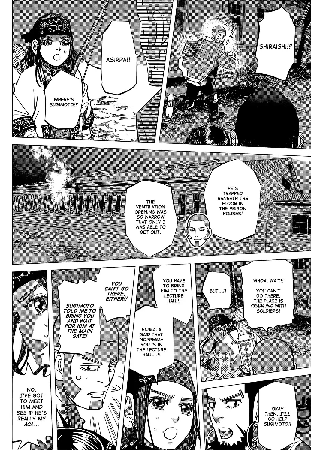 Golden Kamui Chapter 134 page 4 - Chapter 134: Lecture Hall
