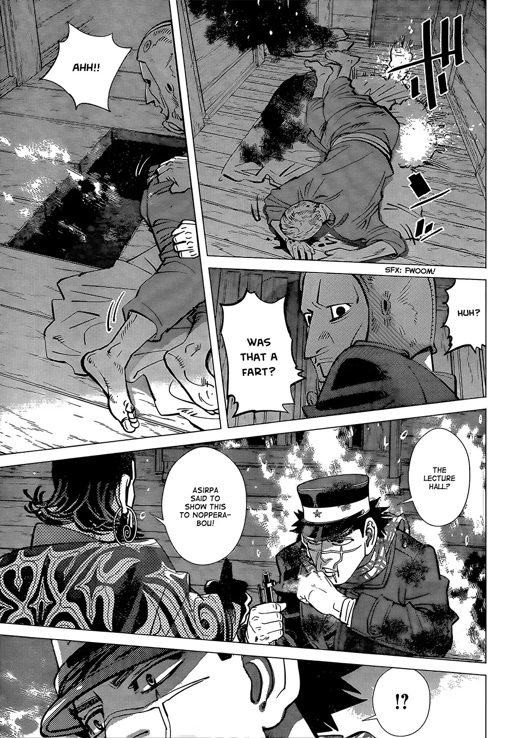 Golden Kamui Chapter 134 page 7 - Chapter 134: Lecture Hall