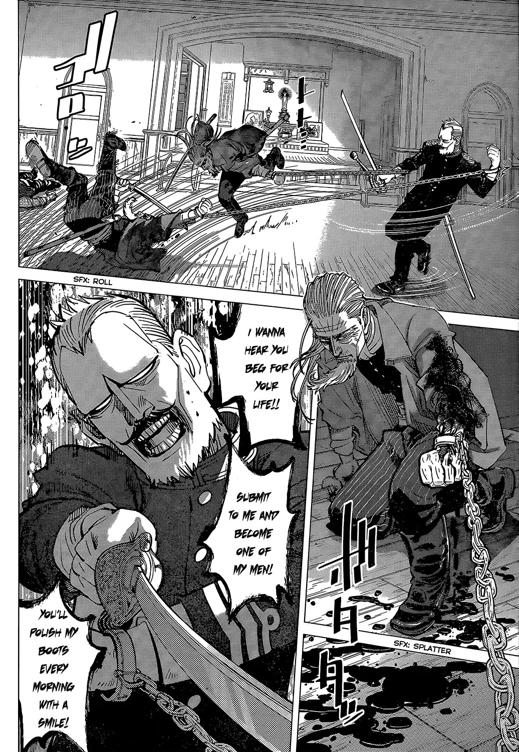 Golden Kamui Chapter 135 page 12 - Chapter 135: Chain Deathmatch