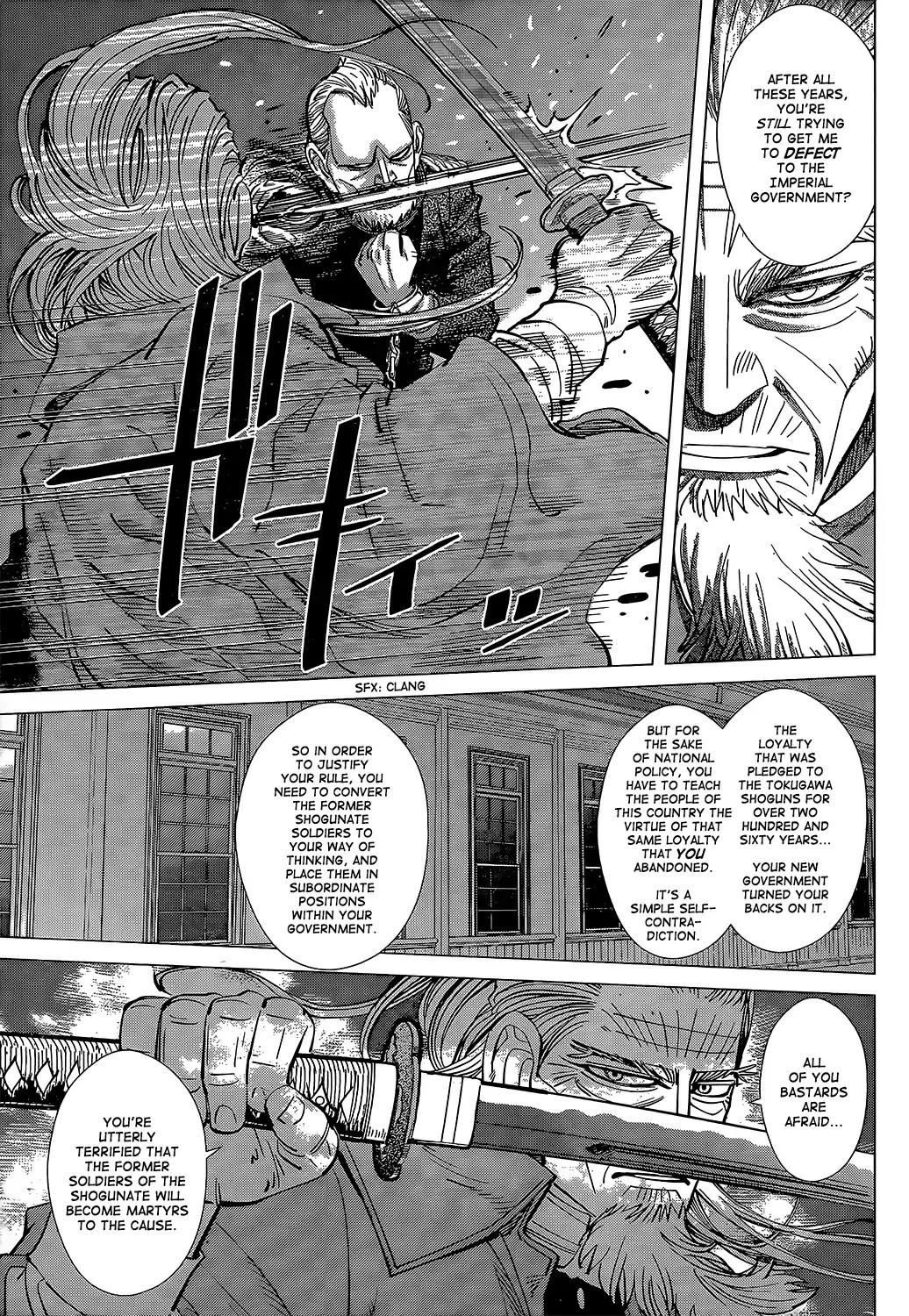 Golden Kamui Chapter 135 page 13 - Chapter 135: Chain Deathmatch