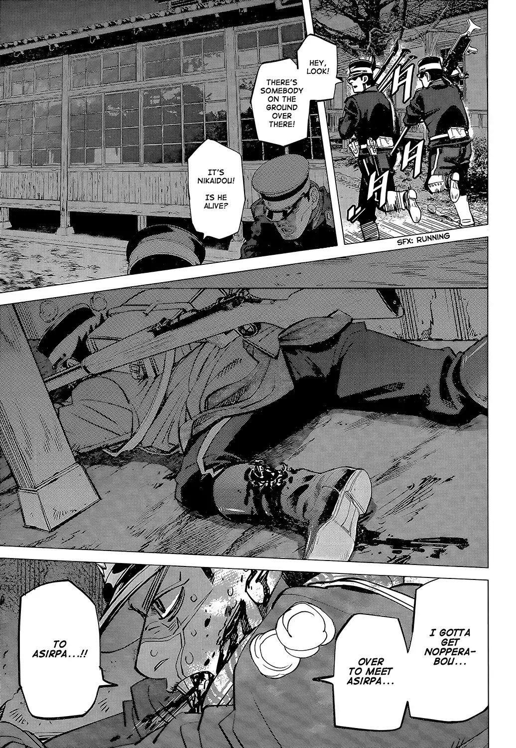 Golden Kamui Chapter 135 page 7 - Chapter 135: Chain Deathmatch