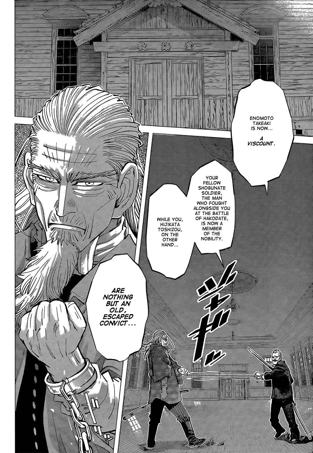 Golden Kamui Chapter 135 page 8 - Chapter 135: Chain Deathmatch