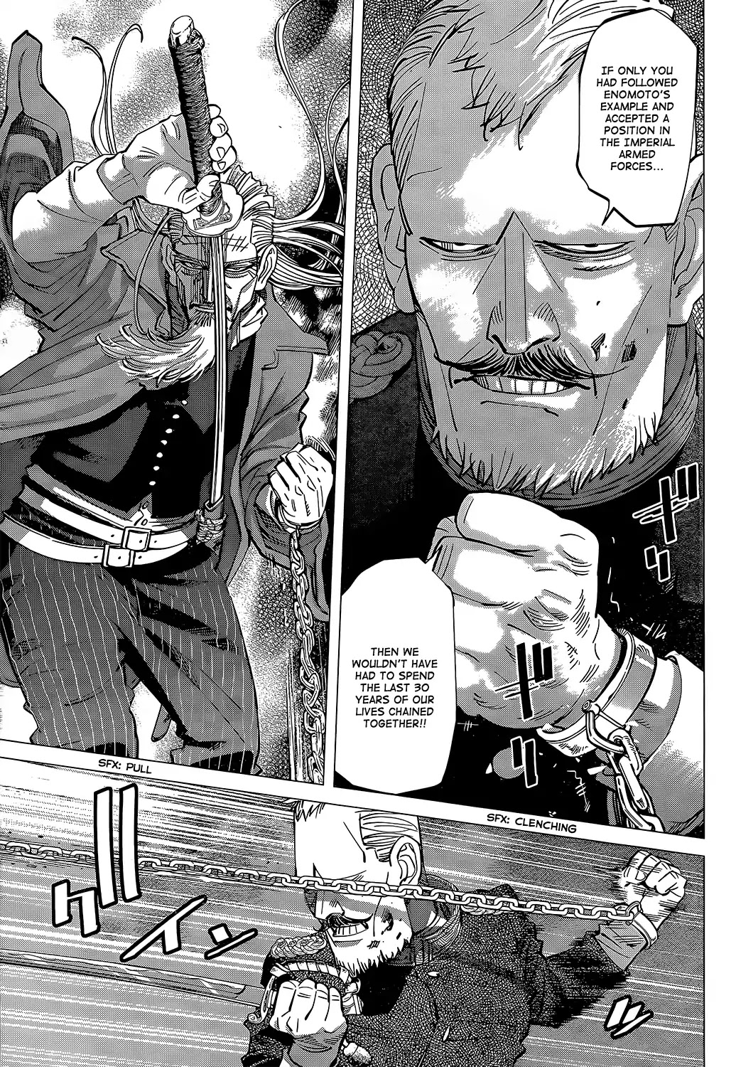 Golden Kamui Chapter 135 page 9 - Chapter 135: Chain Deathmatch