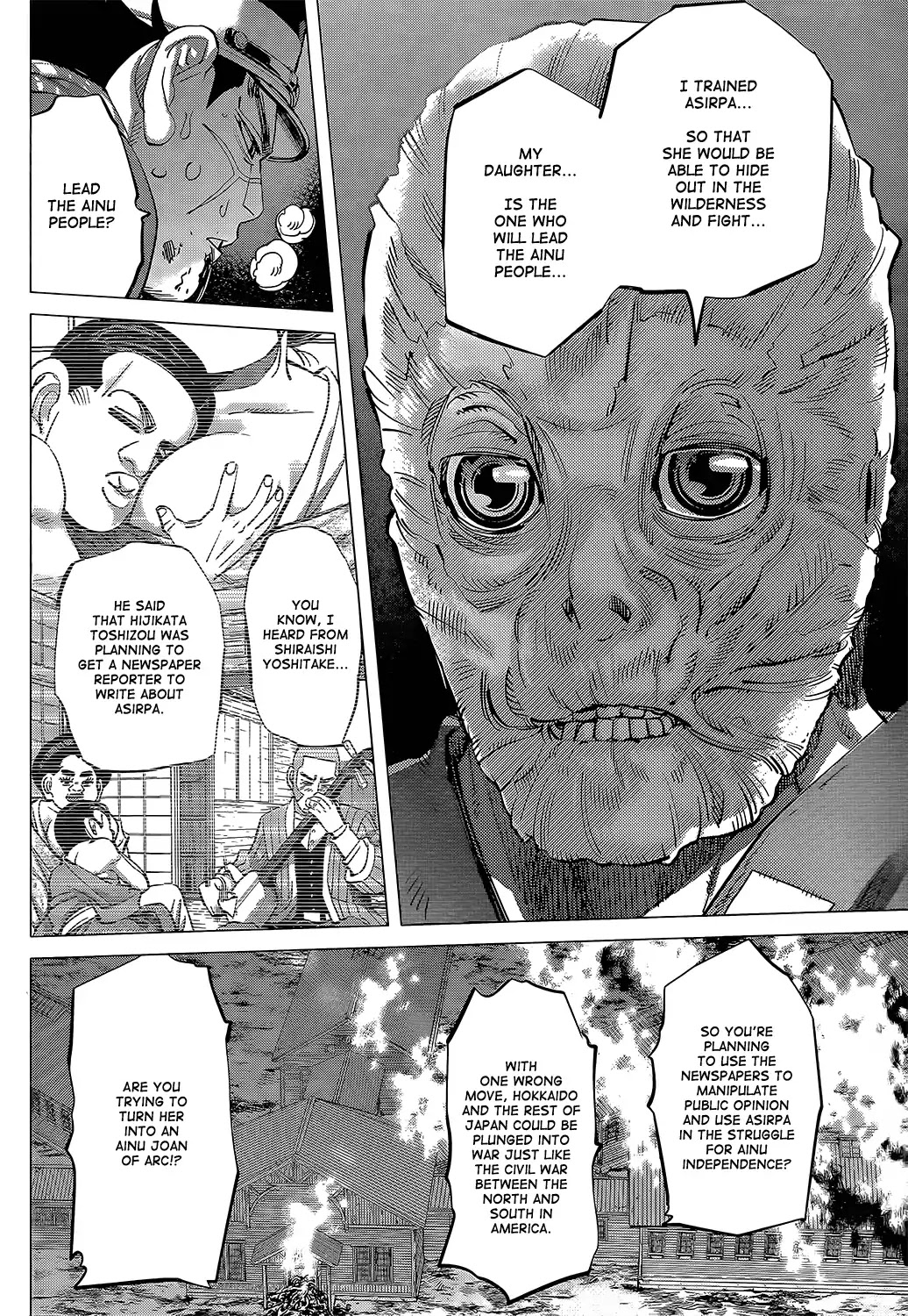 Golden Kamui Chapter 136 page 13 - Chapter 136: The Last Samurai
