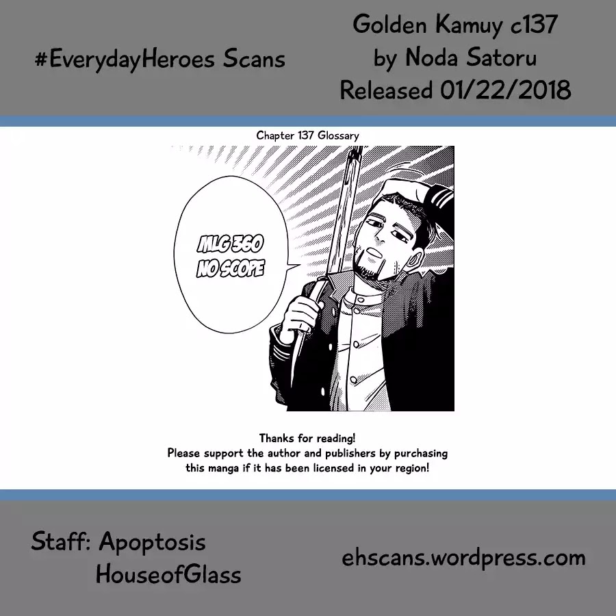 Golden Kamui Chapter 137 page 16 - Chapter 137: Communication