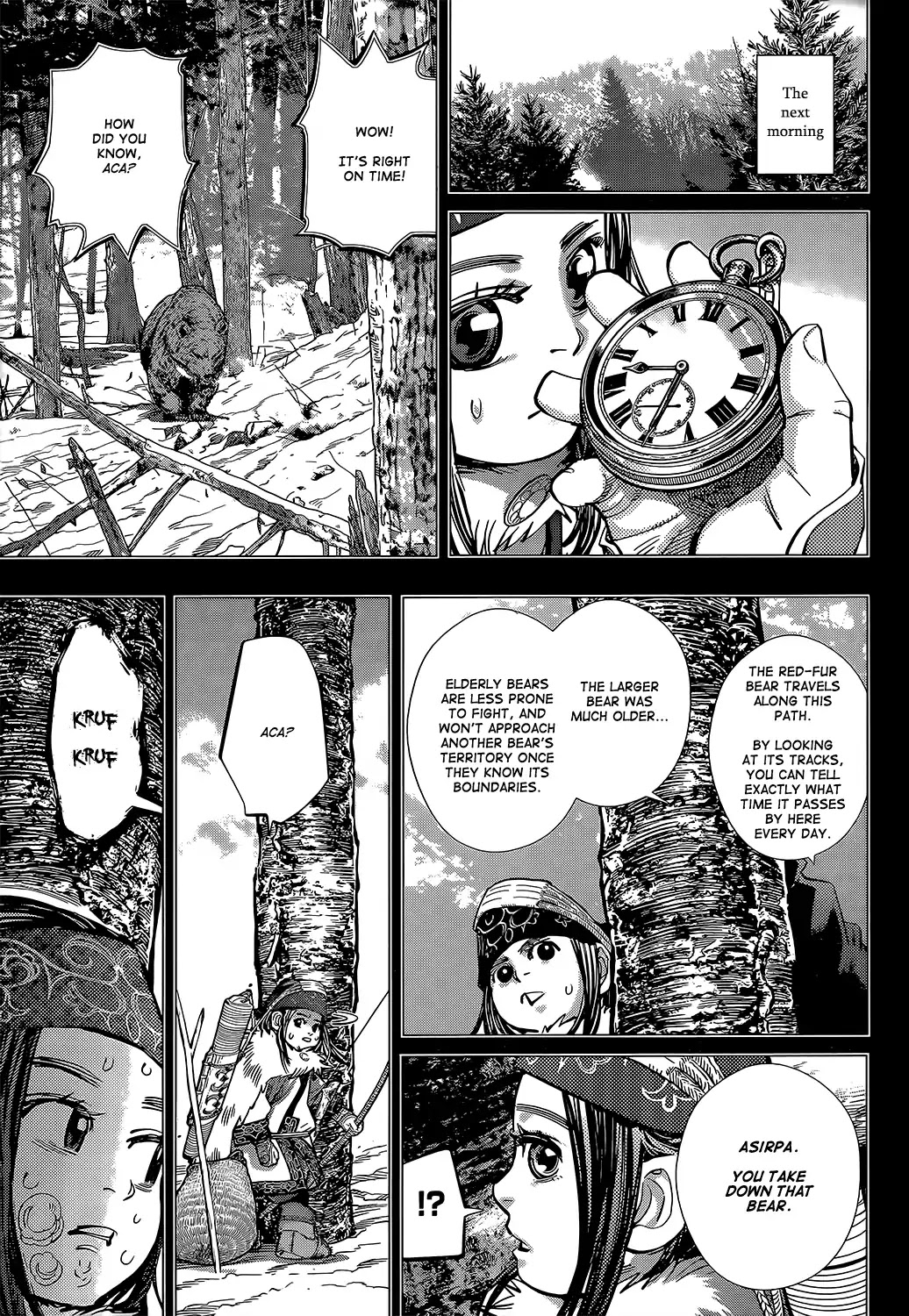 Golden Kamui Chapter 137 page 3 - Chapter 137: Communication