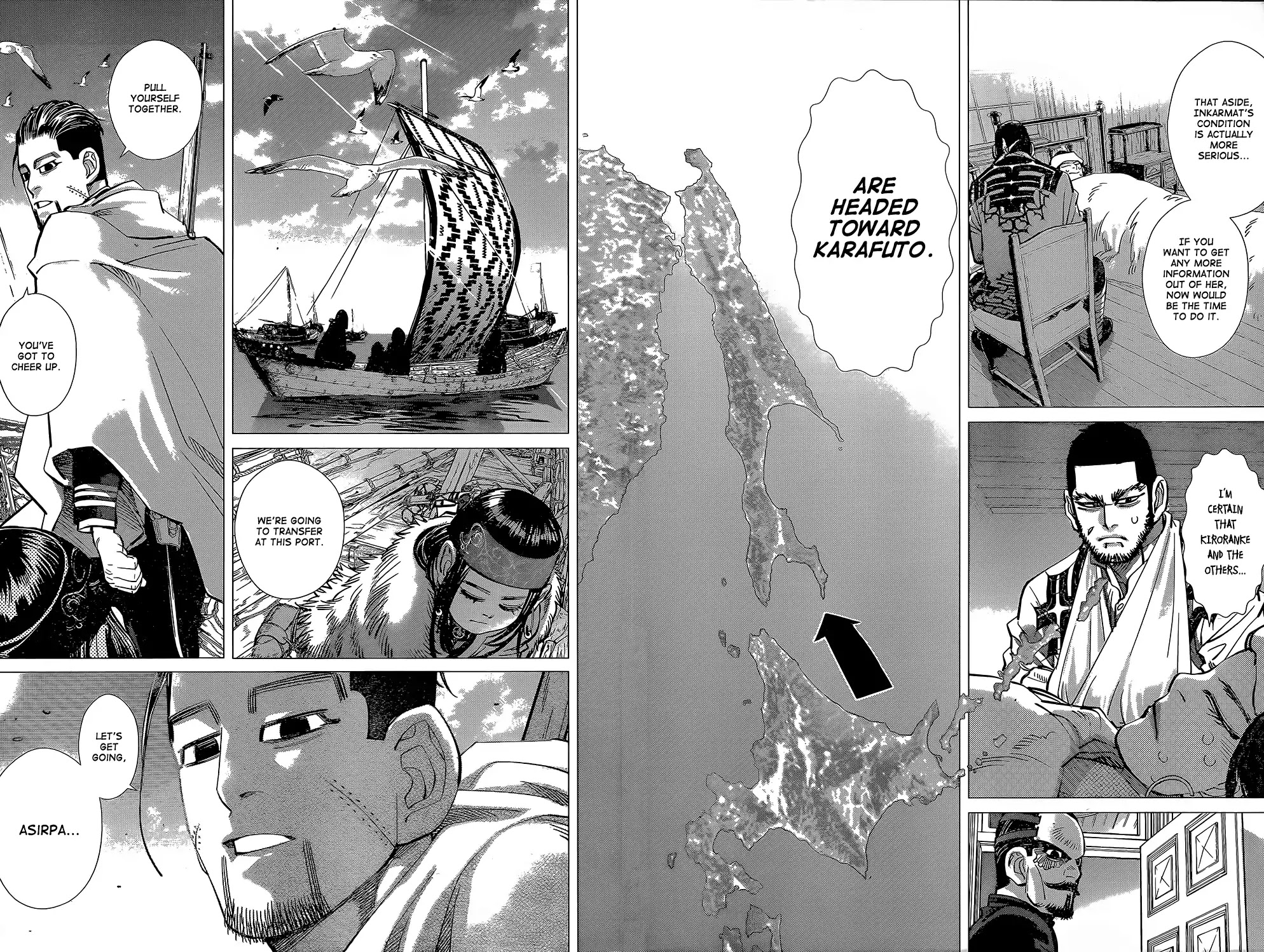 Golden Kamui Chapter 138 page 17 - Chapter 138: Loss
