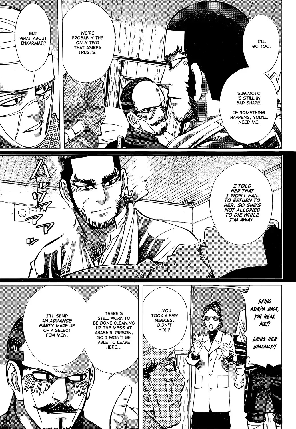 Golden Kamui Chapter 139 page 14 - Chapter 139: To Karafuto