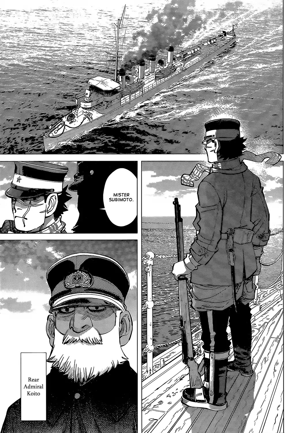 Golden Kamui Chapter 139 page 16 - Chapter 139: To Karafuto