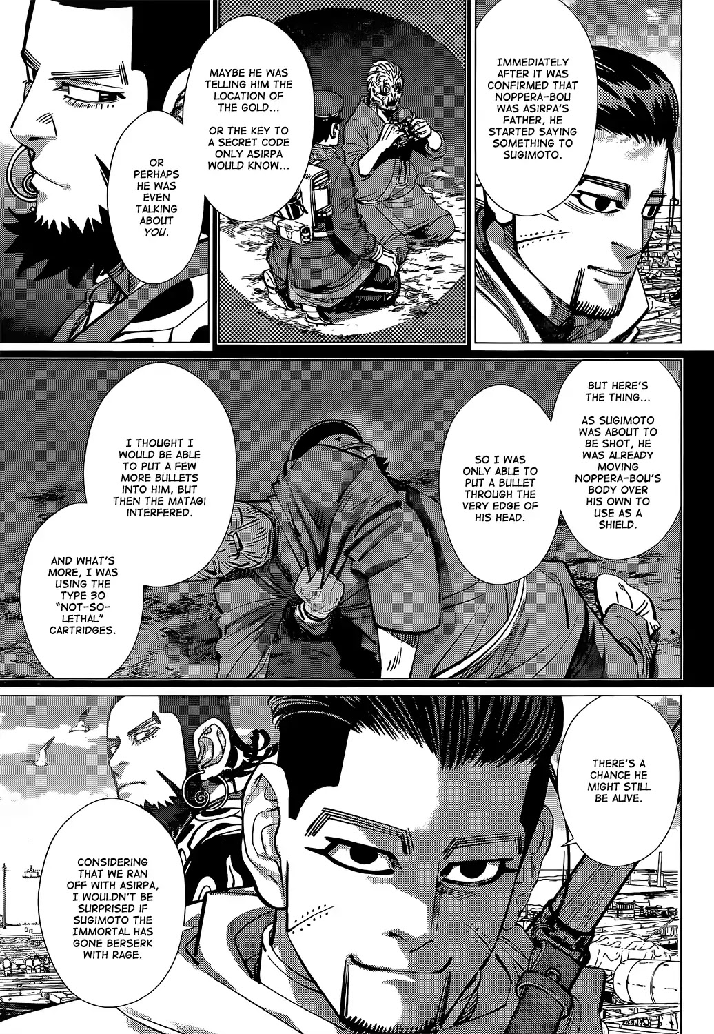 Golden Kamui Chapter 139 page 8 - Chapter 139: To Karafuto