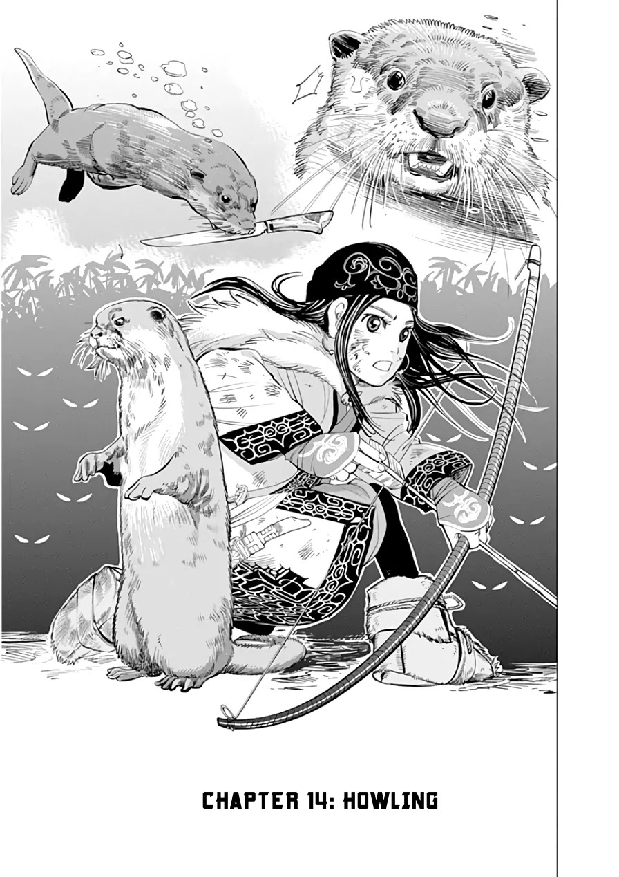 Golden Kamui Chapter 14 page 1 - Chapter 14: Howling