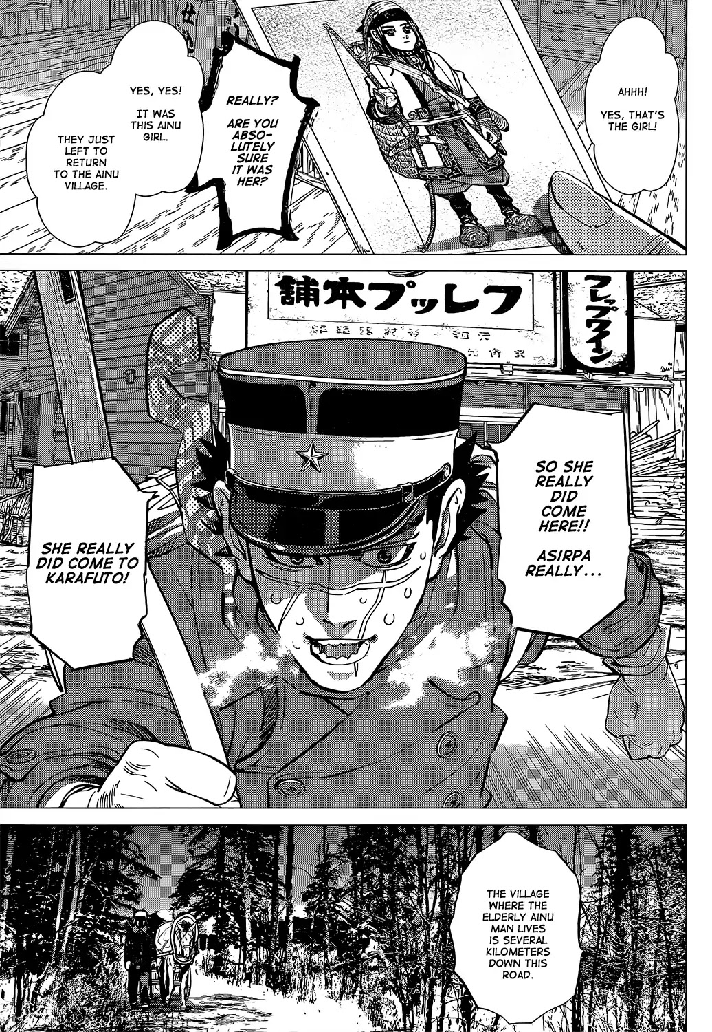 Golden Kamui Chapter 140 page 10 - Chapter 140: An Ainu Girl