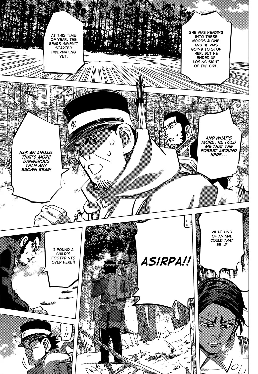 Golden Kamui Chapter 140 page 12 - Chapter 140: An Ainu Girl