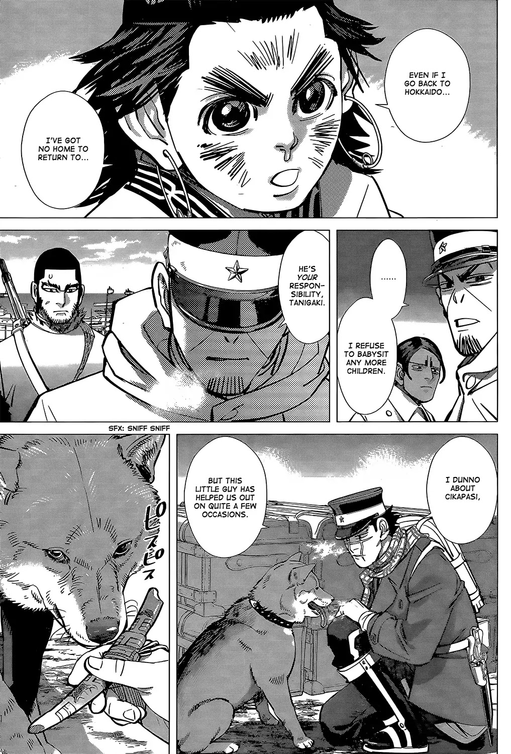 Golden Kamui Chapter 140 page 4 - Chapter 140: An Ainu Girl