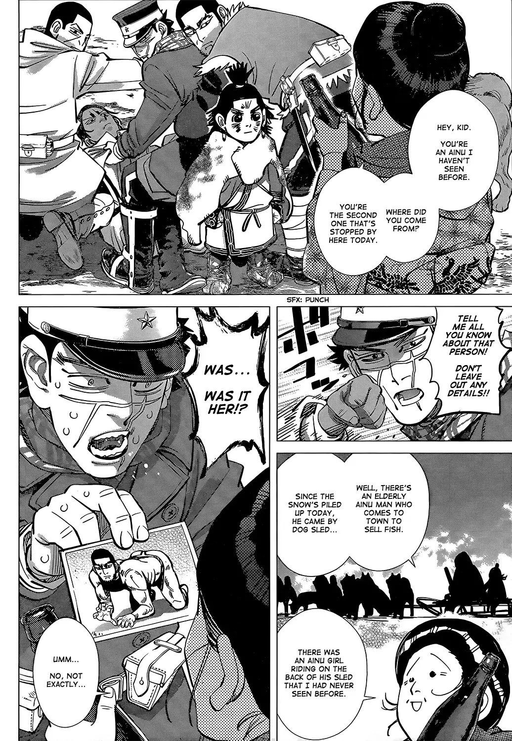 Golden Kamui Chapter 140 page 9 - Chapter 140: An Ainu Girl
