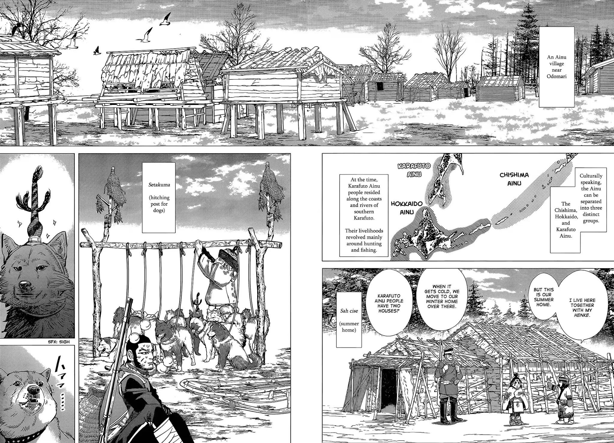 Golden Kamui Chapter 141 page 11 - Chapter 141: Karafuto Ainu