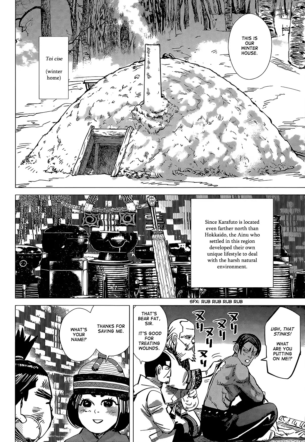 Golden Kamui Chapter 141 page 12 - Chapter 141: Karafuto Ainu