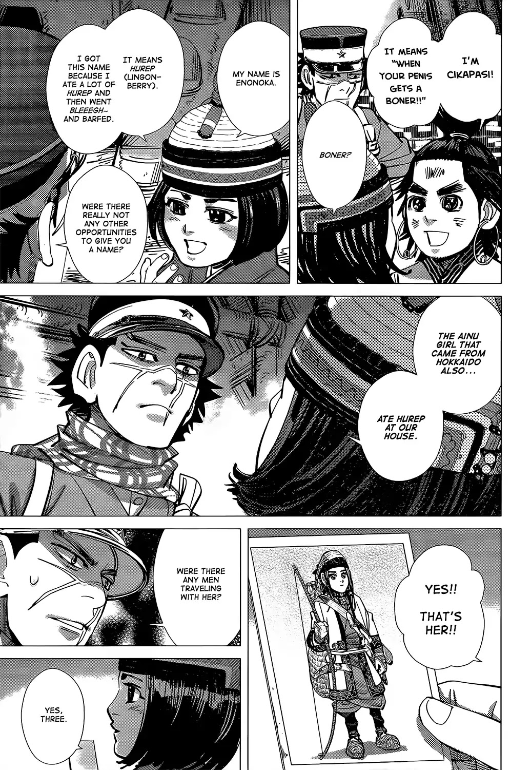 Golden Kamui Chapter 141 page 13 - Chapter 141: Karafuto Ainu