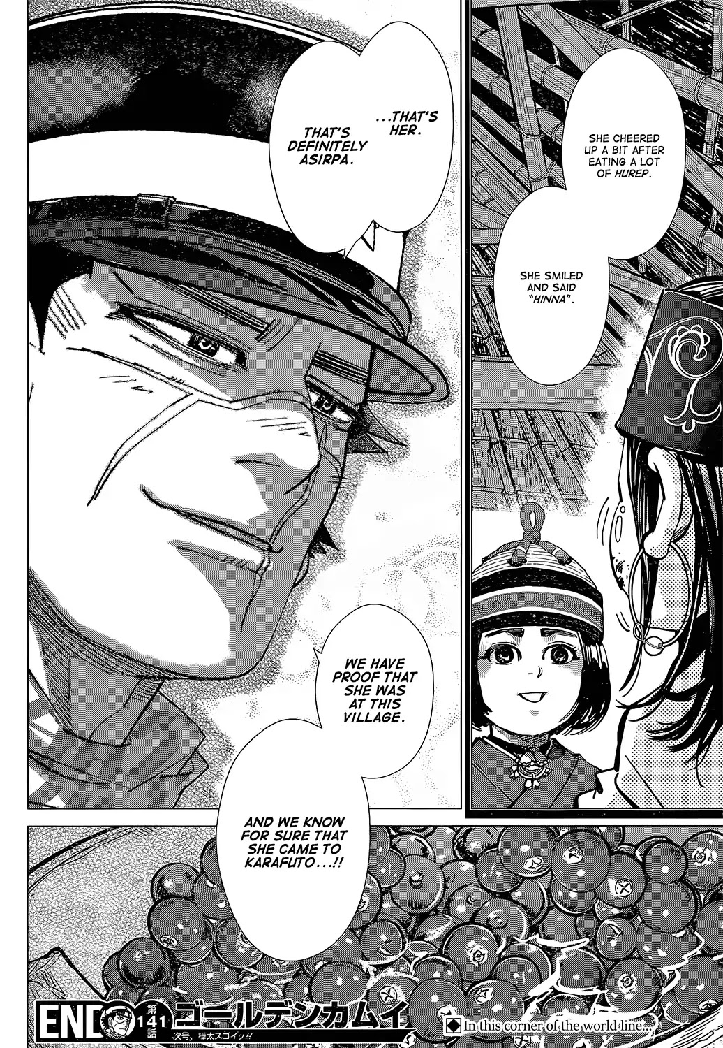 Golden Kamui Chapter 141 page 16 - Chapter 141: Karafuto Ainu