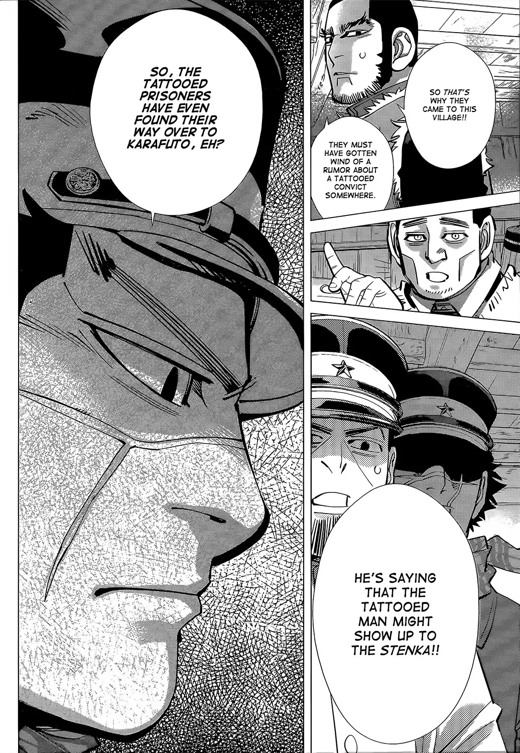 Golden Kamui Chapter 142 page 14 - Chapter 142: The Village of Resident Russians