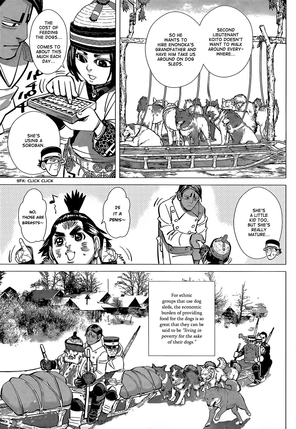 Golden Kamui Chapter 142 page 3 - Chapter 142: The Village of Resident Russians