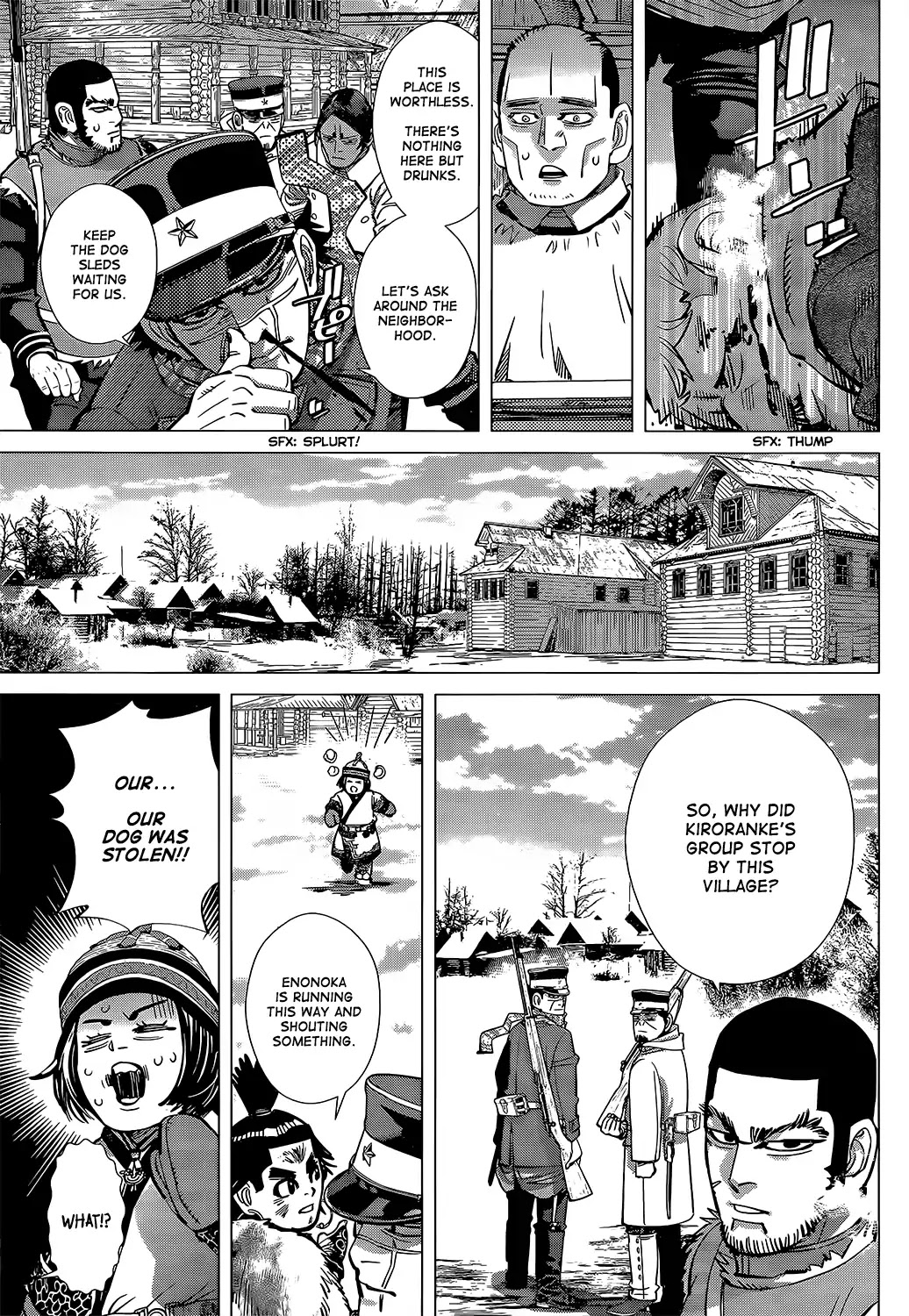 Golden Kamui Chapter 142 page 9 - Chapter 142: The Village of Resident Russians
