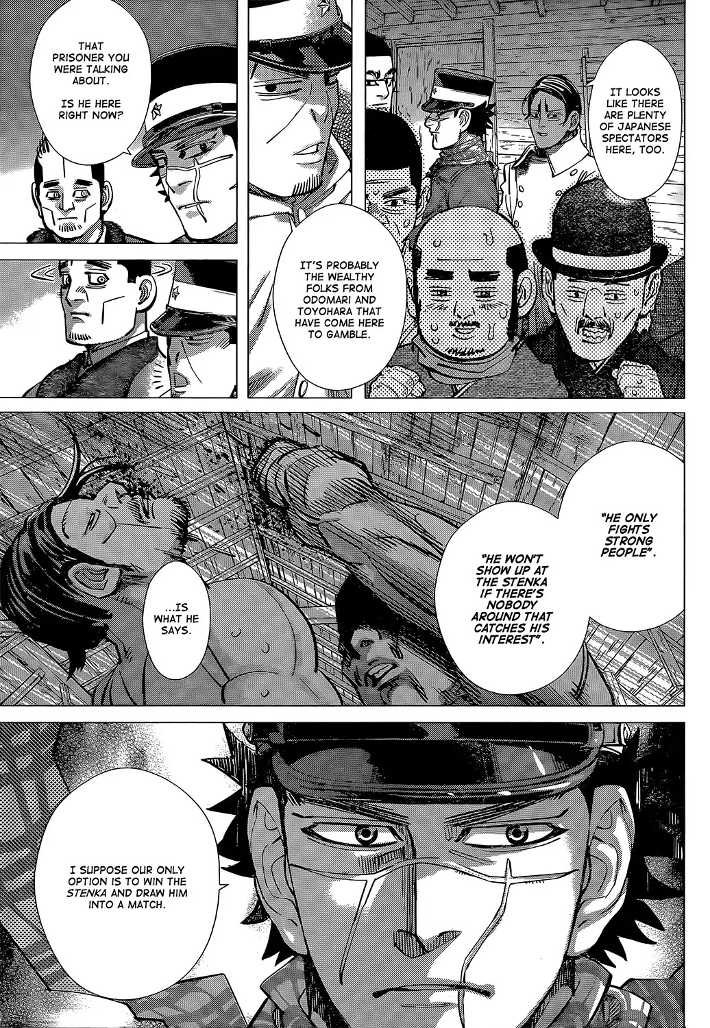 Golden Kamui Chapter 143 page 3 - Chapter 143: Stenka