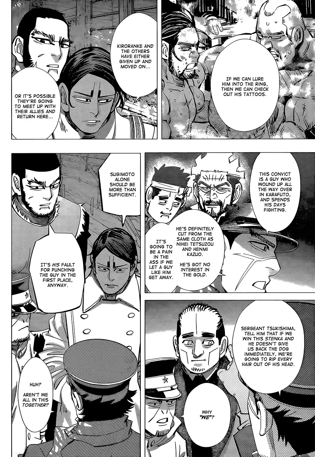 Golden Kamui Chapter 143 page 4 - Chapter 143: Stenka