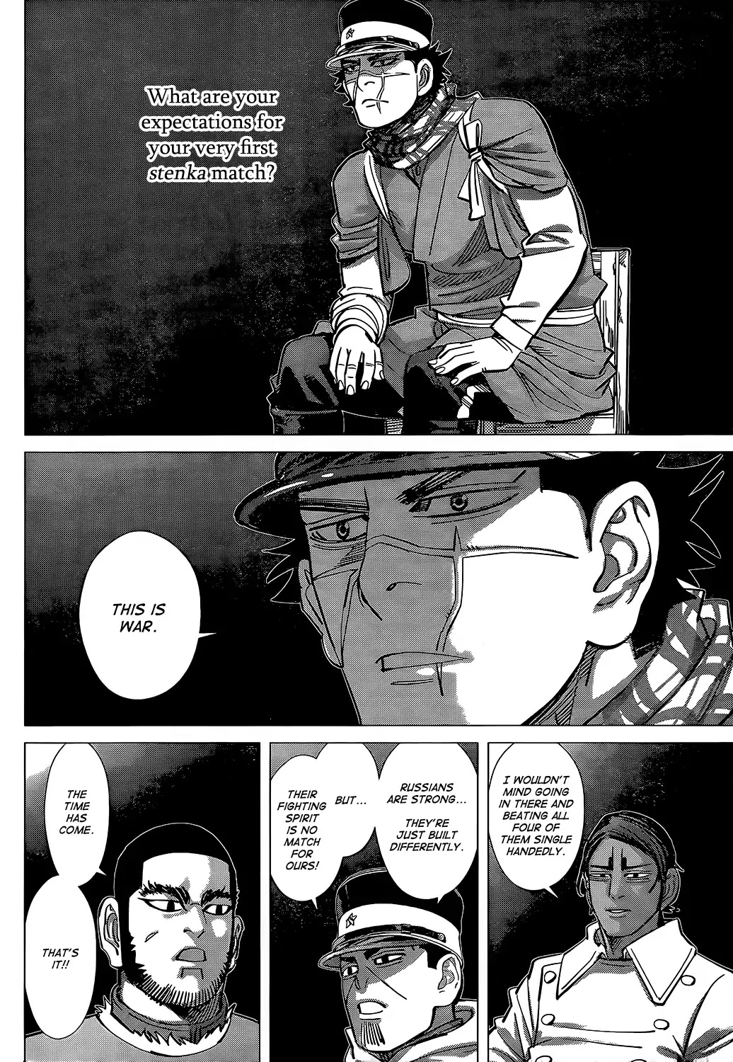 Golden Kamui Chapter 143 page 8 - Chapter 143: Stenka