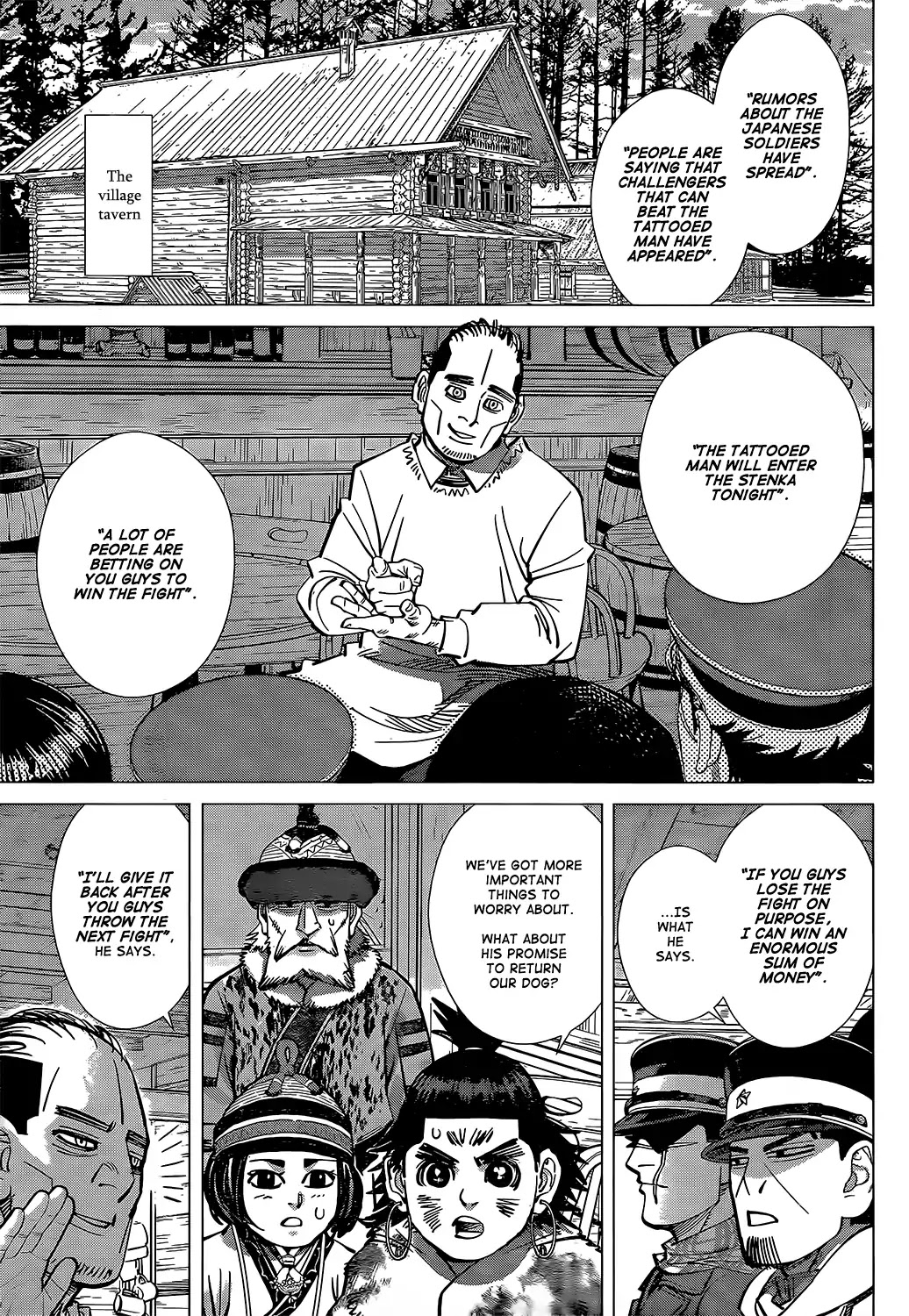 Golden Kamui Chapter 144 page 5 - Chapter 144: Clash! Wall Deathmatch