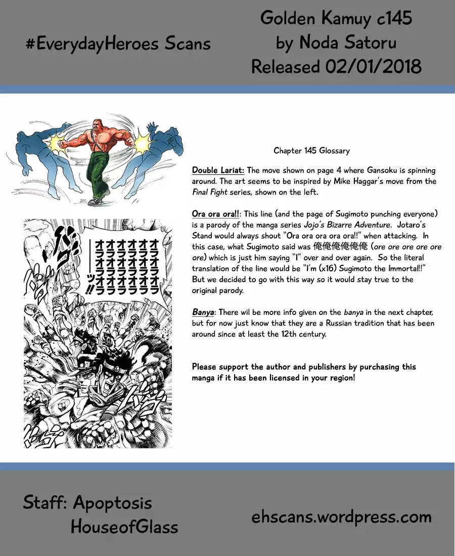 Golden Kamui Chapter 145 page 19 - Chapter 145: Mister Loose Cannon