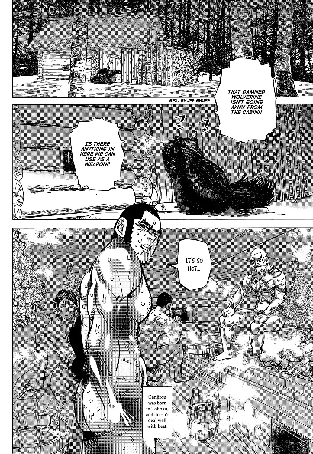 Golden Kamui Chapter 146 page 4 - Chapter 146: Russian-Style Steam Bath, Banya