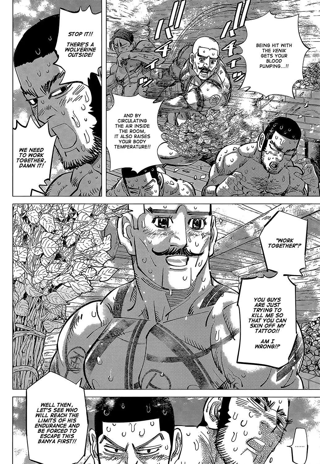 Golden Kamui Chapter 146 page 6 - Chapter 146: Russian-Style Steam Bath, Banya