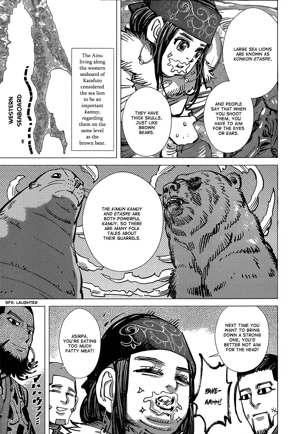 Golden Kamui Chapter 147 page 12 - Chapter 147: Don't Kill The Sea Lions!