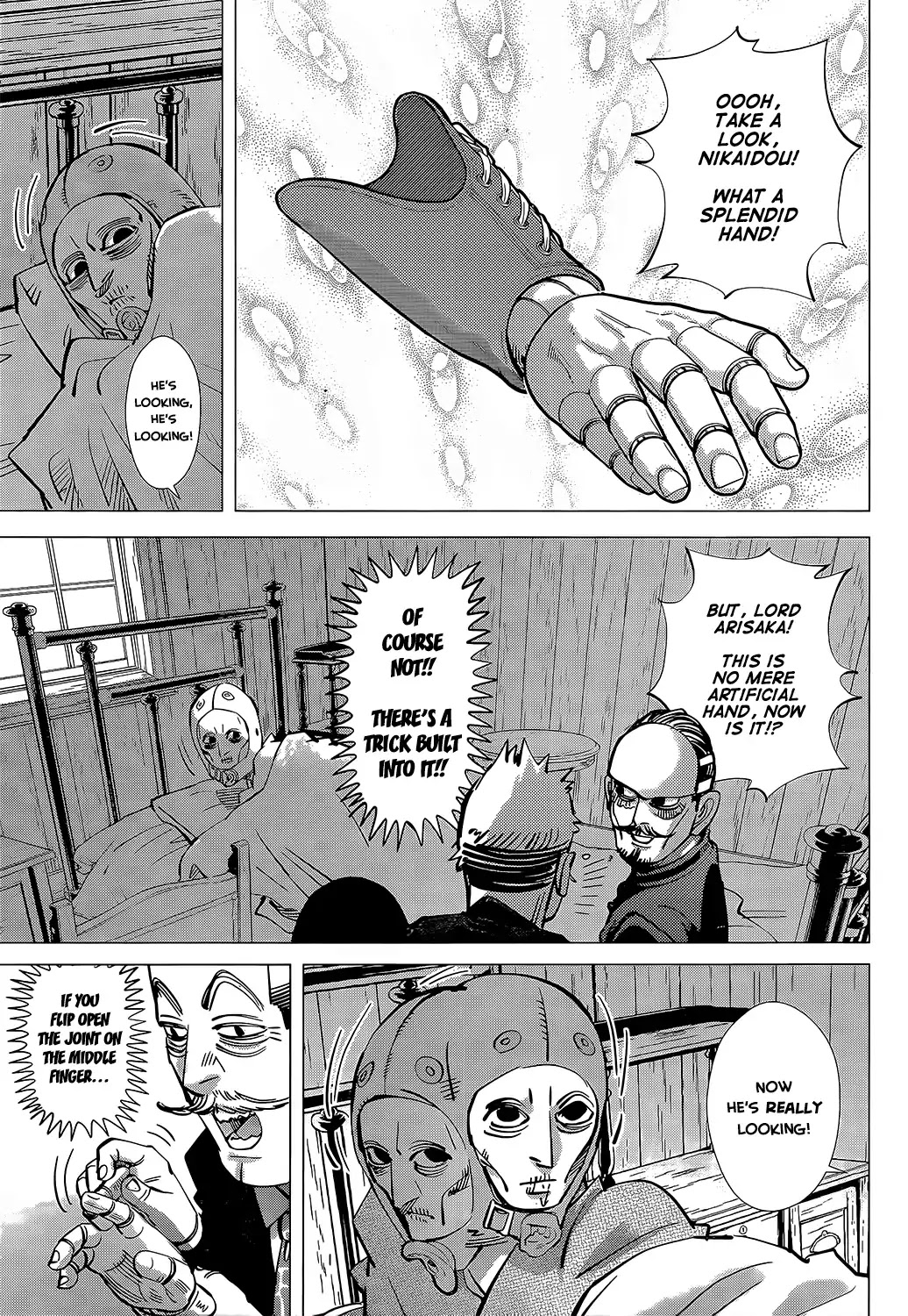 Golden Kamui Chapter 148 page 15 - Chapter 148: Roots
