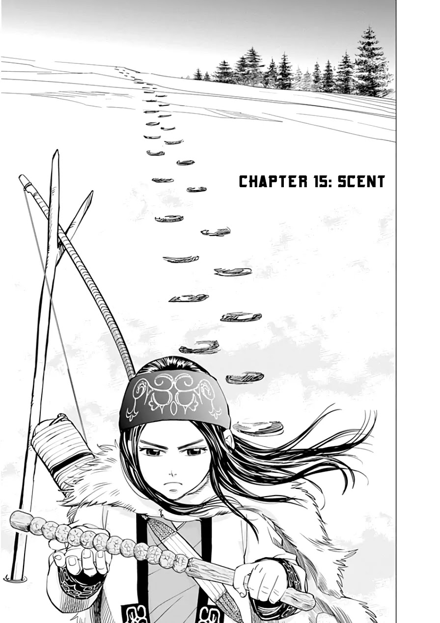 Golden Kamui Chapter 15 page 1 - Chapter 15: Scent