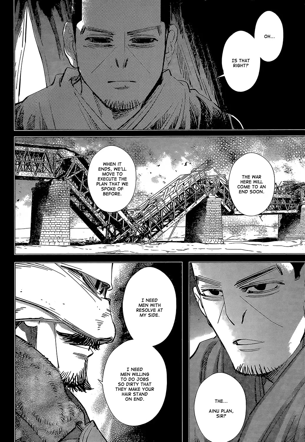 Golden Kamui Chapter 150 page 13 - Chapter 150: Remains