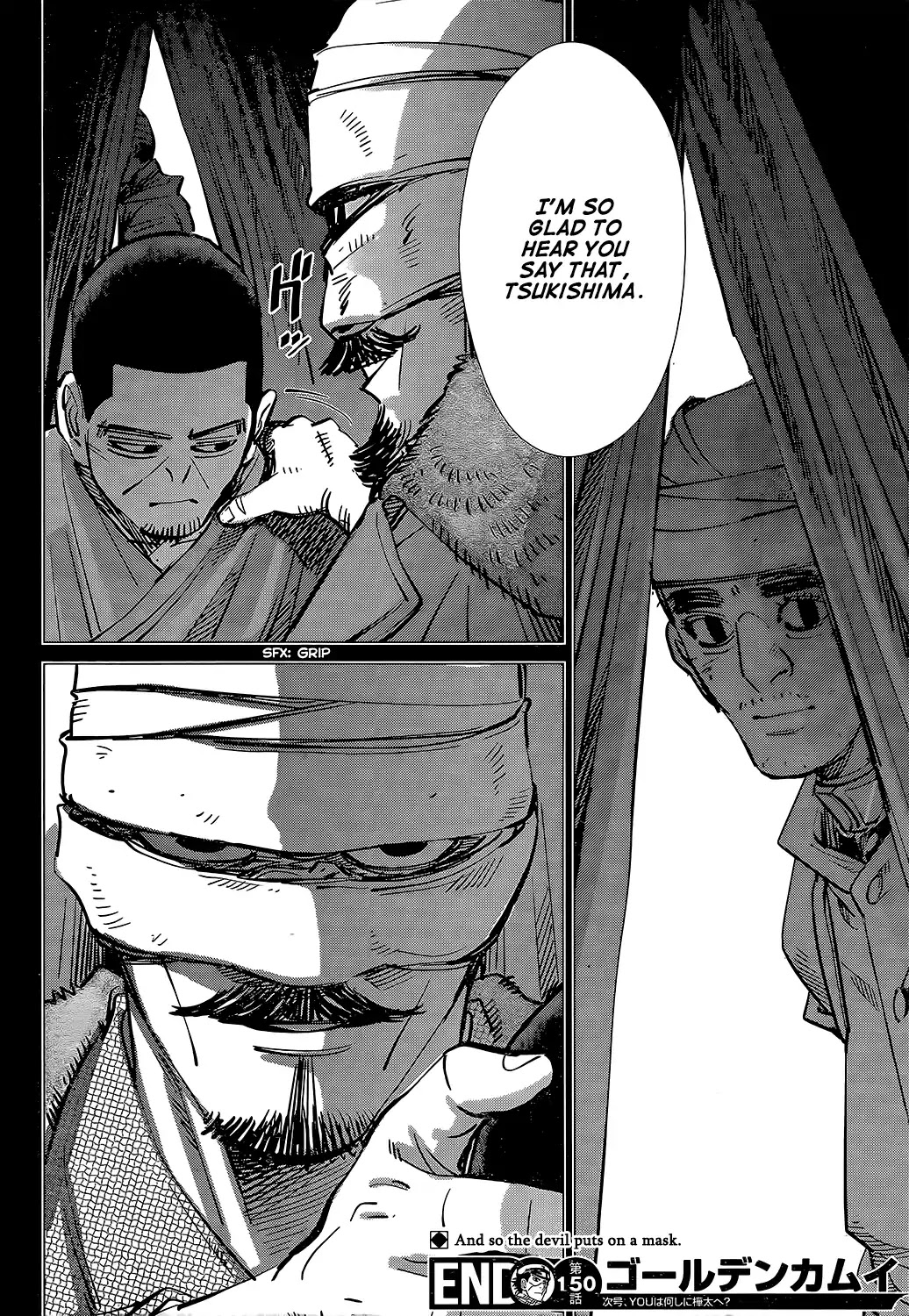 Golden Kamui Chapter 150 page 15 - Chapter 150: Remains