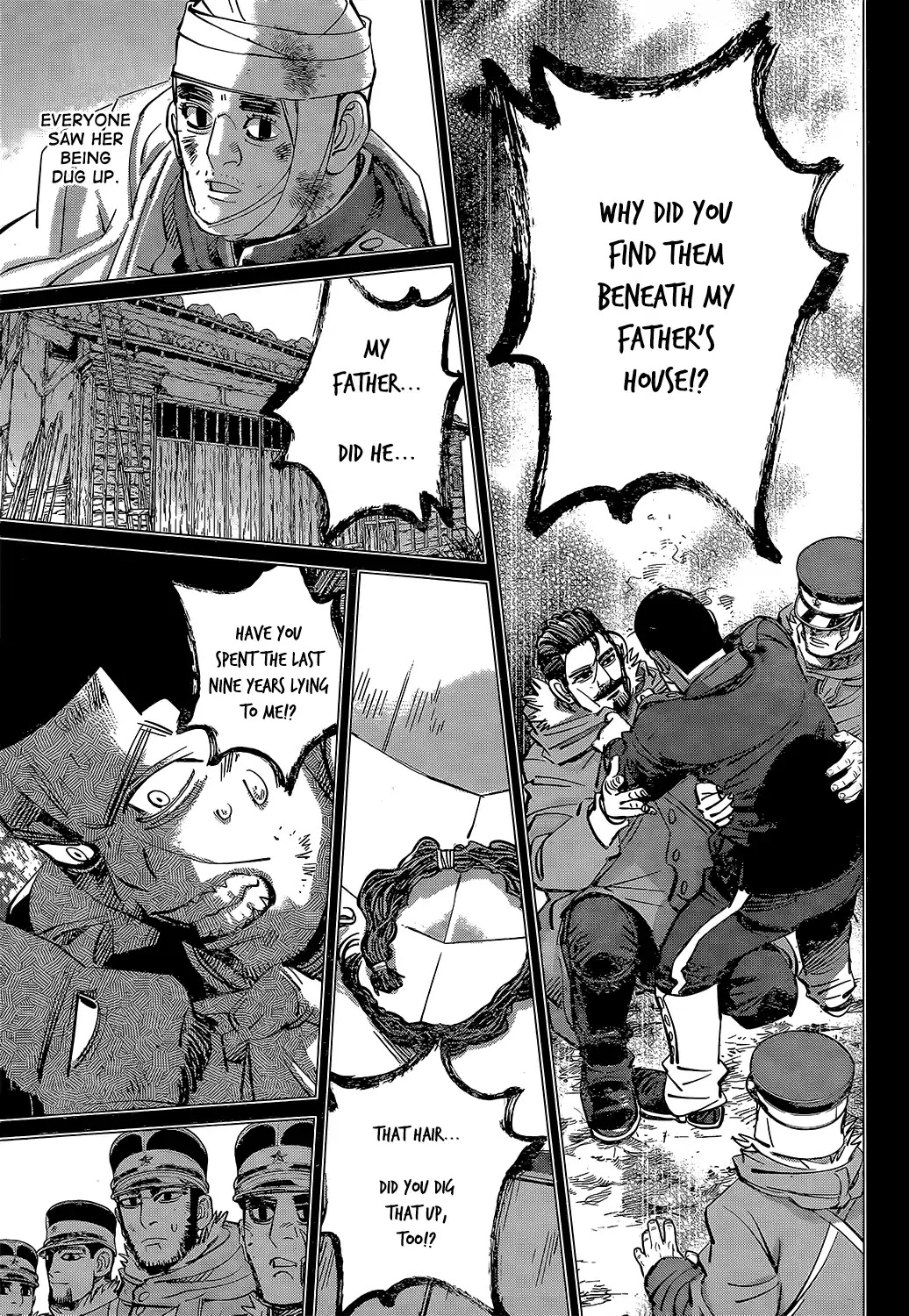 Golden Kamui Chapter 150 page 3 - Chapter 150: Remains
