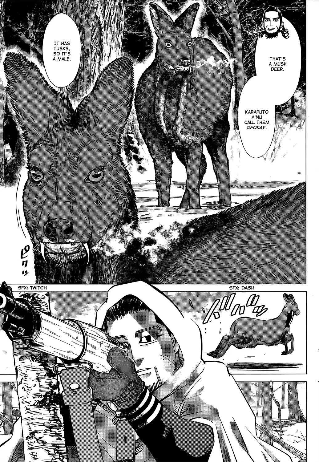 Golden Kamui Chapter 151 page 5 - Chapter 151: Muskies