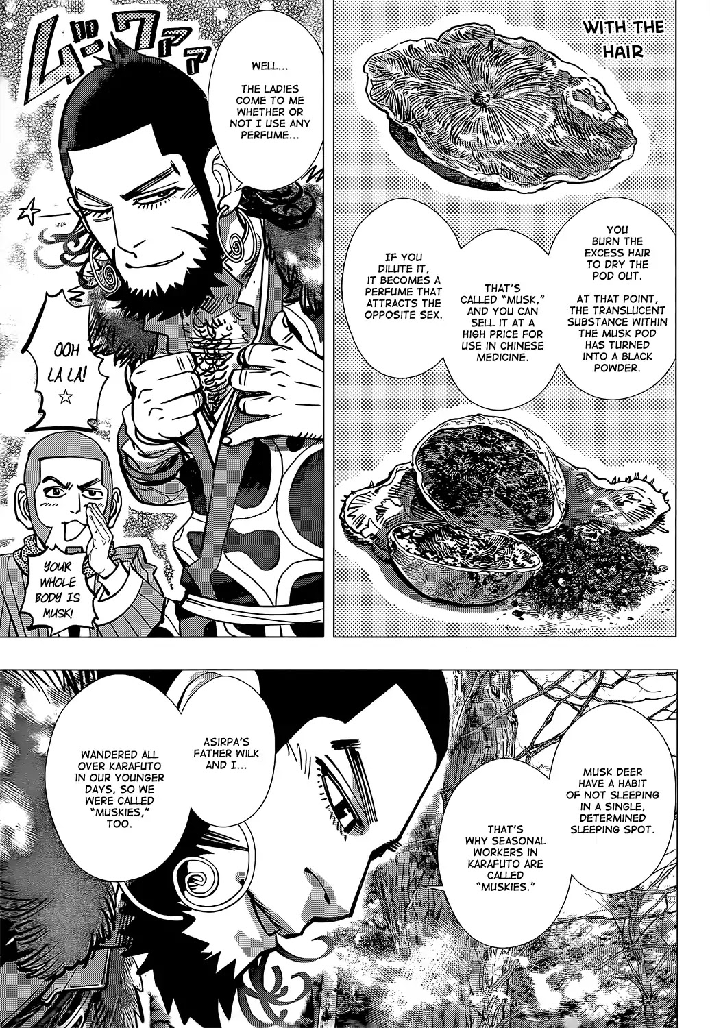 Golden Kamui Chapter 151 page 7 - Chapter 151: Muskies