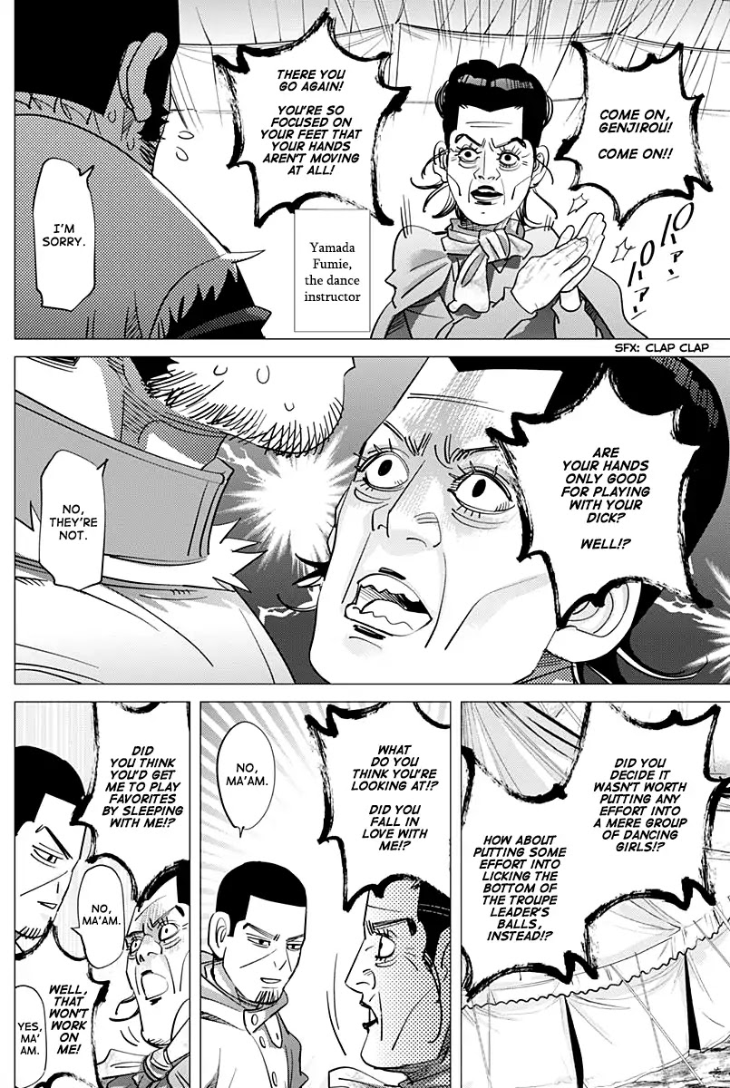 Golden Kamui Chapter 155 page 13 - Chapter 155: Yamada Troupe