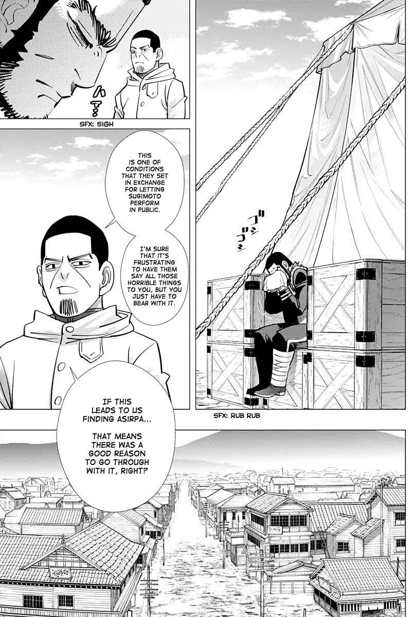 Golden Kamui Chapter 155 page 16 - Chapter 155: Yamada Troupe