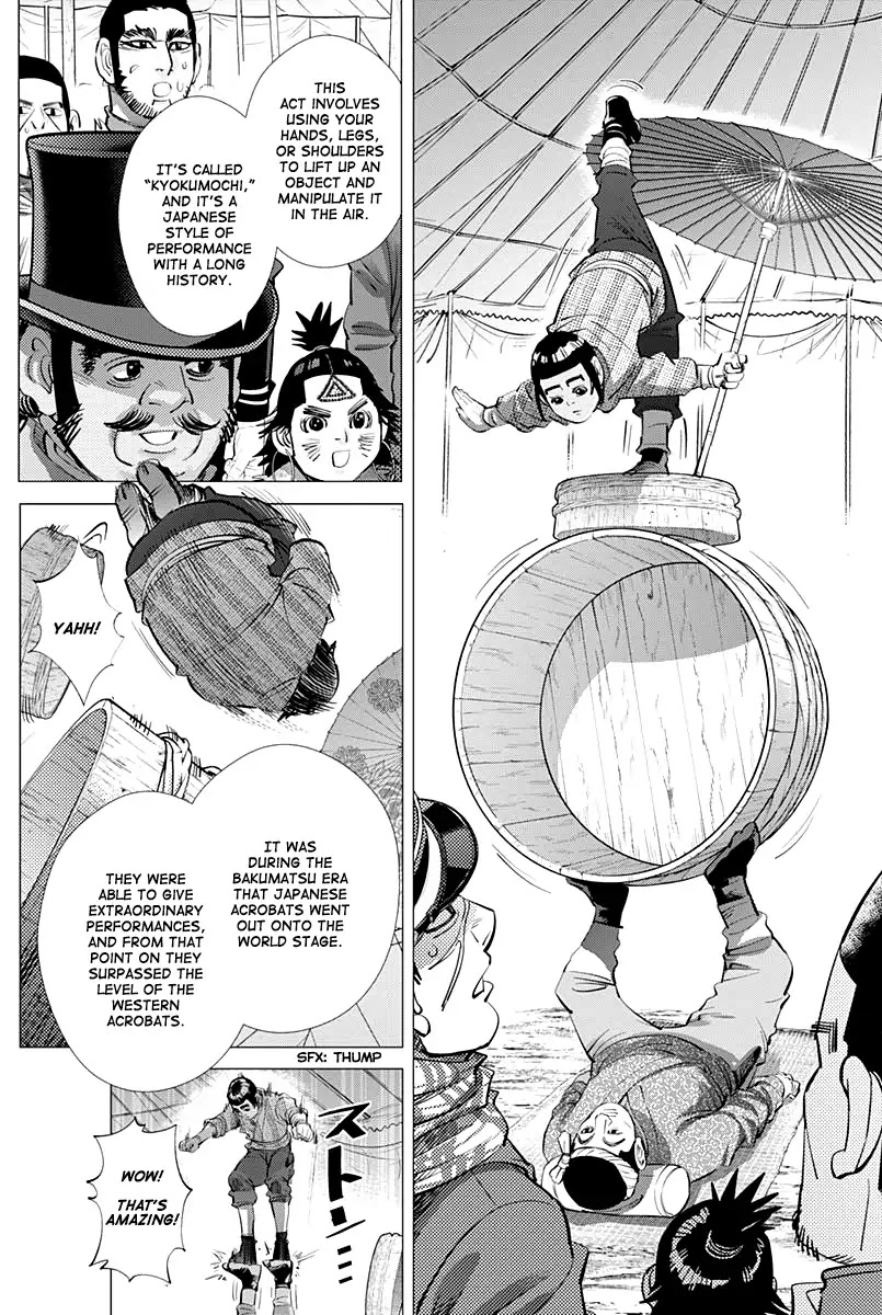 Golden Kamui Chapter 155 page 5 - Chapter 155: Yamada Troupe