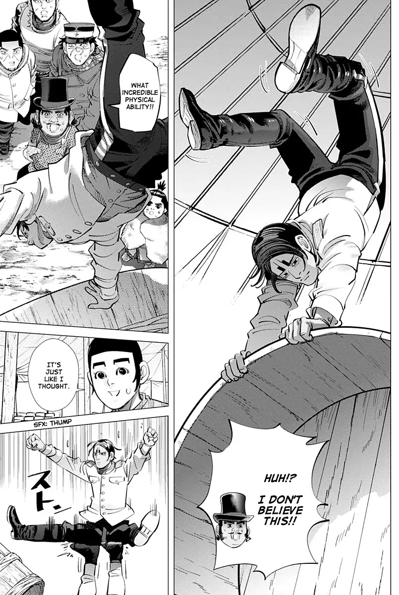 Golden Kamui Chapter 155 page 6 - Chapter 155: Yamada Troupe