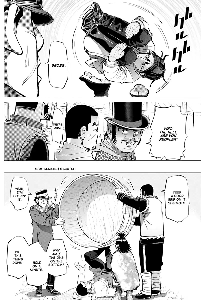 Golden Kamui Chapter 155 page 7 - Chapter 155: Yamada Troupe