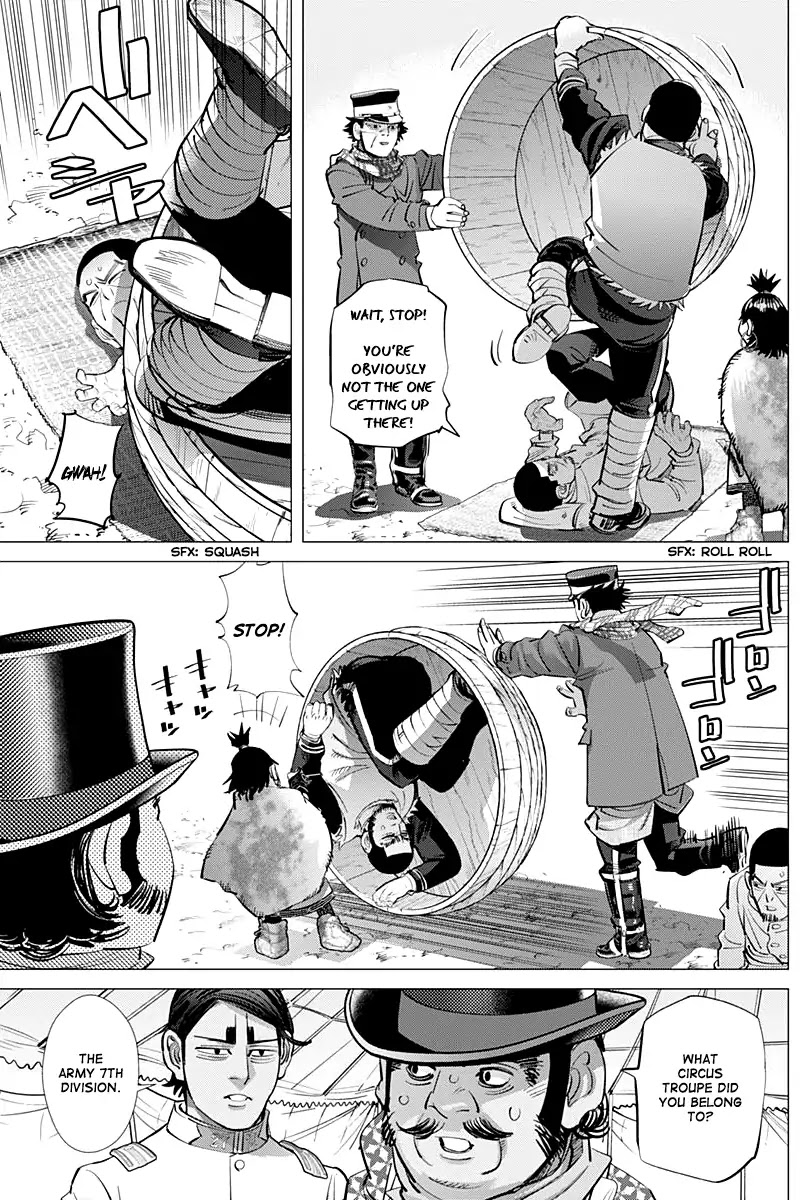 Golden Kamui Chapter 155 page 8 - Chapter 155: Yamada Troupe