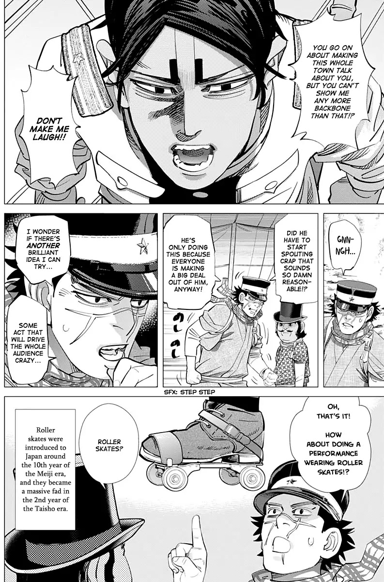 Golden Kamui Chapter 156 page 10 - Chapter 156: Sugimoto The Immortal's Harakiri Show