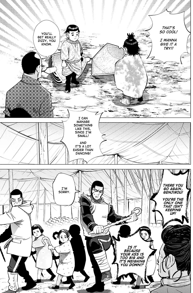 Golden Kamui Chapter 156 page 13 - Chapter 156: Sugimoto The Immortal's Harakiri Show
