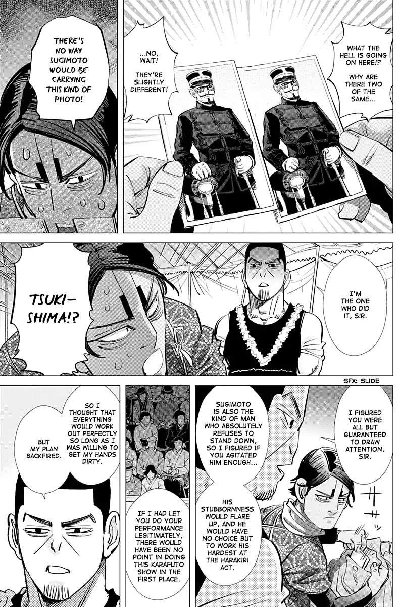 Golden Kamui Chapter 157 page 17 - Chapter 157: The Great Circus on Karafuto Island